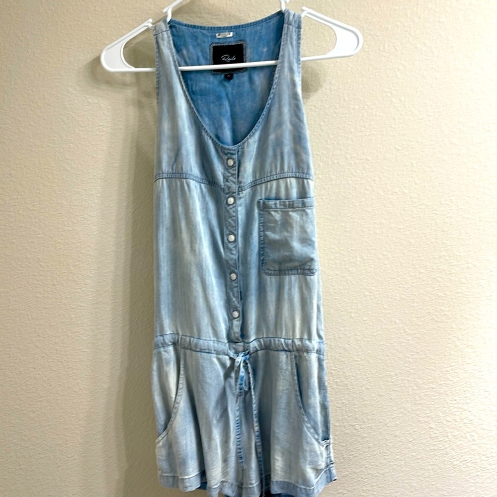 Rails Denim Romper